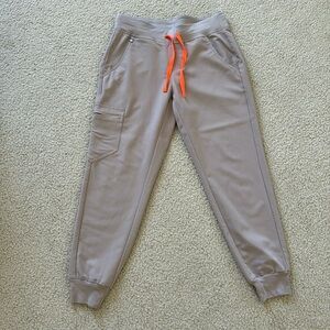 FIGS Slate Zamora Petite Jogger Scrub Pants Small Petite